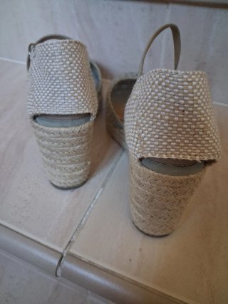 Sandalias Corina cuña esparto