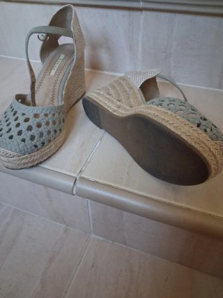 Sandalias Corina cuña esparto