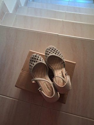 Sandalias Corina cuña esparto