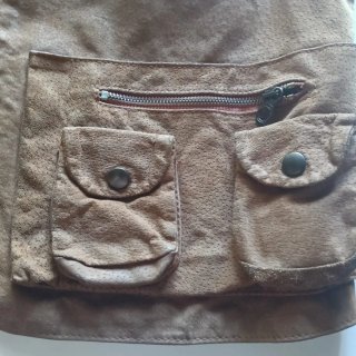 Gilet scamosciato Bali anni '90