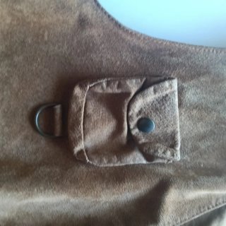 Gilet scamosciato Bali anni '90