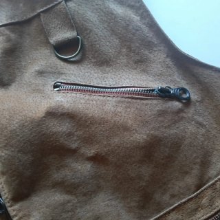 Gilet scamosciato Bali anni '90