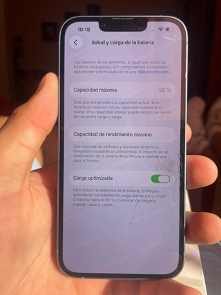 2 iPhone 14 Azul 128GB (Salud Batería 88% y 85%)