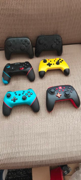Mandos Nintendo Switch