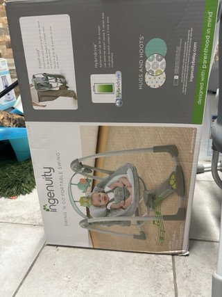 Hamaca Mecedora Eléctrica Bebé Ingenuity