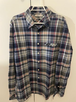Camisa Mango cuadros Talla L