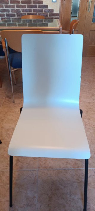 Pack 4 Sillas Cocina Blancas