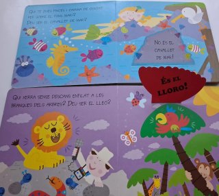 4 llibres amb solapes