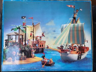 Playmobil Goleta 3740 Caja e Instrucciones