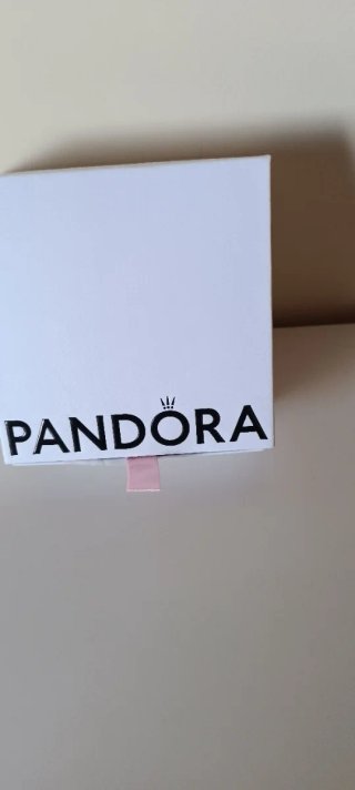 Pulsera Pandora Fucsia y Blanca