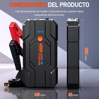 NUEVO - Arrancador Coche Portátil Ciopria 8000A