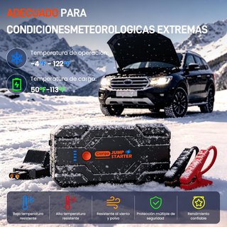 NUEVO - Arrancador Coche Portátil Ciopria 8000A