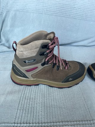 Botas Trekking Niña/Mujer Marrón y Rosa
