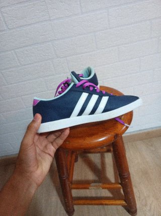 Adidas talla 36 azul/rosa