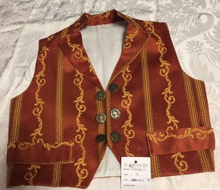 Chaleco niño fallero El Bressol de la Seda talla 8