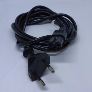 Cable alimentación Forma 8 / Enchufe Europeo