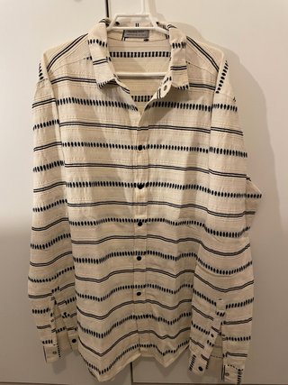 Camisa Zara Étnica Talla L