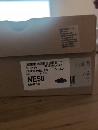 Sandalias El Naturalista Marrón Talla 42