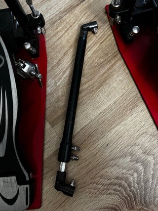 Doble Pedal Batería Millenium Correa Doble