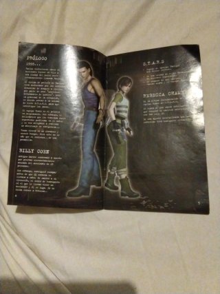Manual Resident Evil Zero Nintendo GameCube