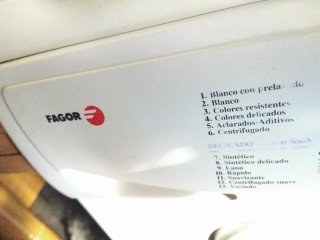 Lavadora Selecta Fagor F-516