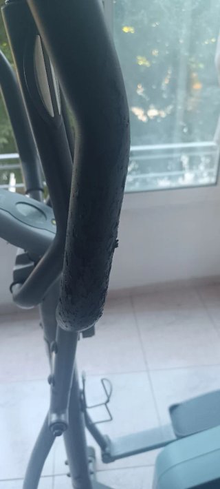 Bicicleta Elíptica Gris