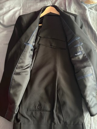 Traje Paco Cecilio Negro Talla 48/54