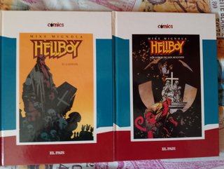 Dos comics de Hellboy de El Pais.