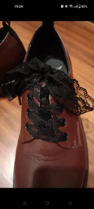 Zapatos de plataforma burdeos