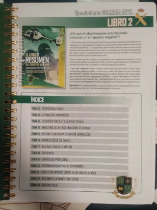 Libro resumen Guardia civil