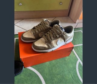 Nike Dunk Low Uomo Beige Marrone