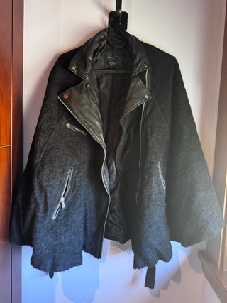 Abrigo Zara Negro Talla Única