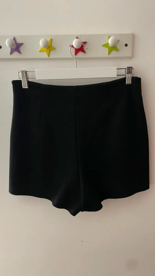 Falda pantalón negra