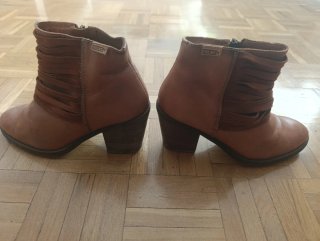 Botines Pikolinos Piel Mujer Marrón