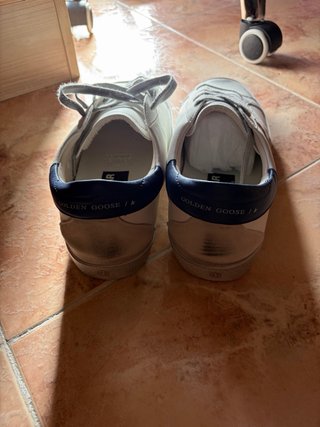 Zapatillas Golden Goose Blancas y Azul