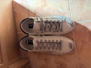 Zapatillas Golden Goose Blancas y Azul