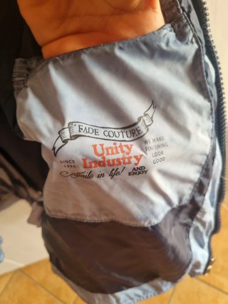 Giubbino estivo uomo Unity blu