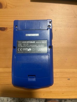Consola Game Boy Color Amarilla edicion Pikachu