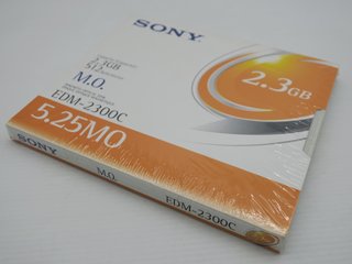 Sony M.O. EDM-2300C 2.3GB 5.25 Magneto Optical Dis