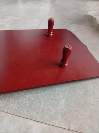 Atril de madera para libros