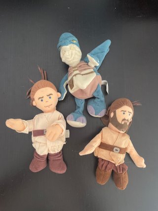Peluches star wars lote