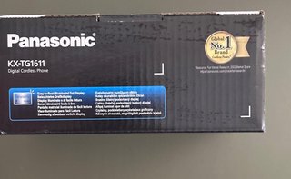 Teléfono Panasonic KX-TG1611 Negro