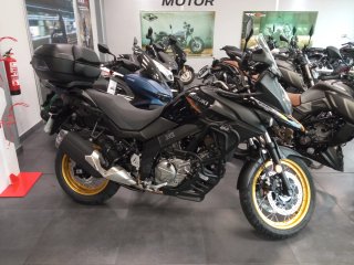 Suzuki V-Strom 650cc Negra y Dorada