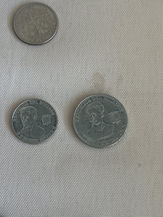 Lote 34 Monedas Antiguas (España, USA, UK, Portuga