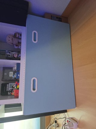 Cama alta IKEA con escritorio y armario