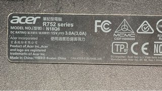 Chromebook Acer Spin 511 R752T Touch