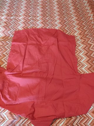 Camicia uomo rossa casual L