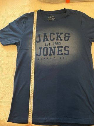Camiseta Jack & Jones Azul Talla M