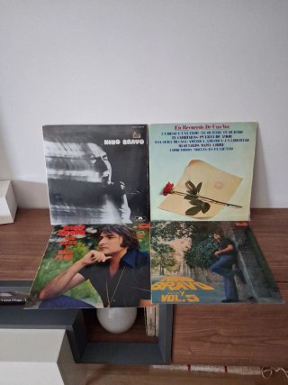 LOTE 4 vinilos nino bravo