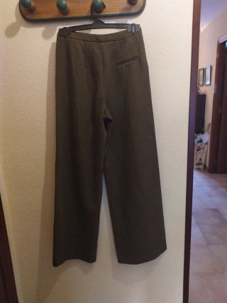 Pantalón mujer verde oliva - marrón